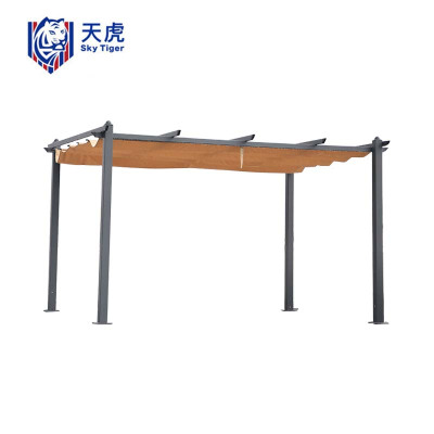 天虎 铝合金雨棚 3*3米H2.4米-卡其色布 件