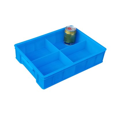 臻远ZY-SNXD-111塑料分割箱零件分类箱收纳盒 2号4分格