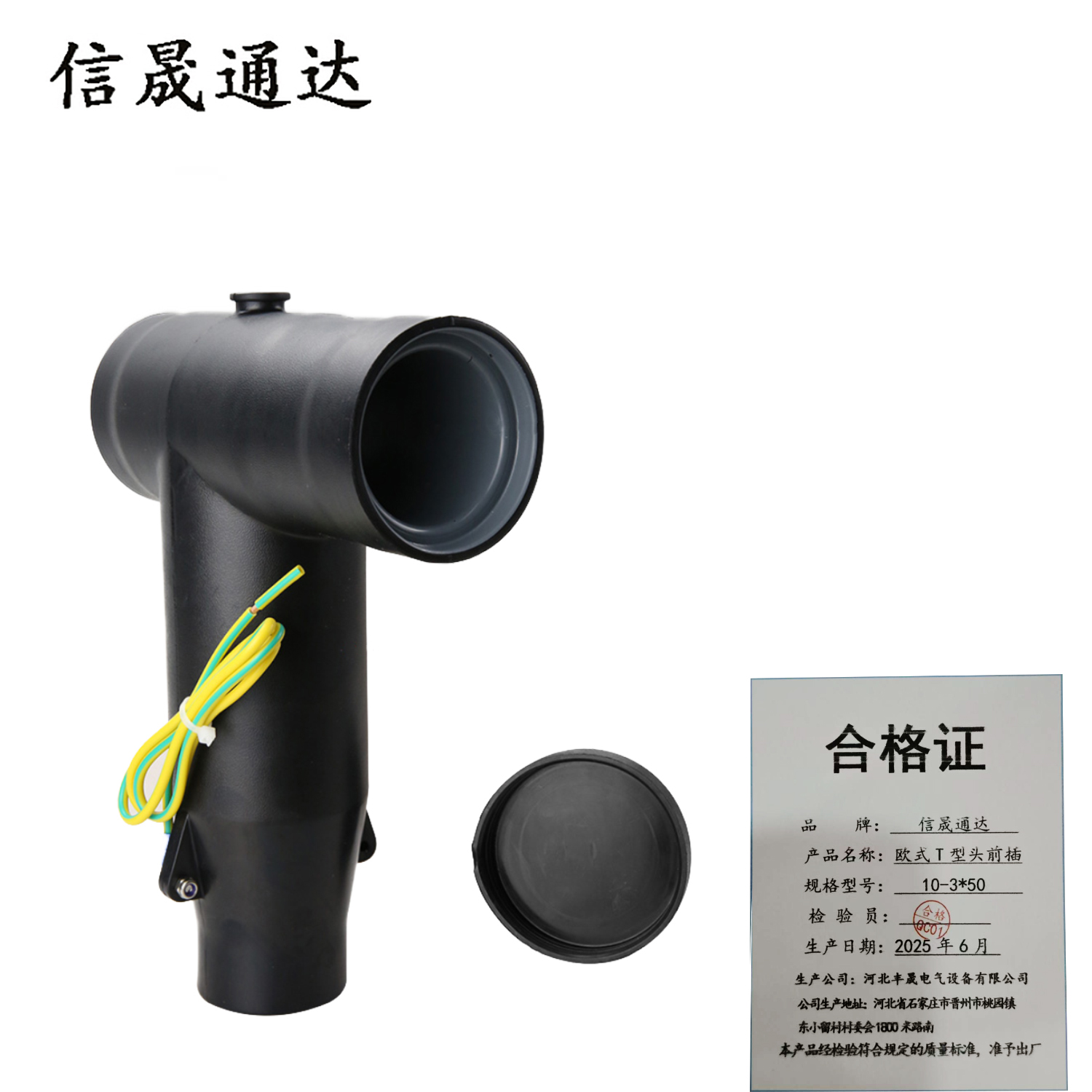 信晟通达 欧式T型头前插 10-3*50 套