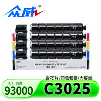 众威硒鼓佳能C3025套