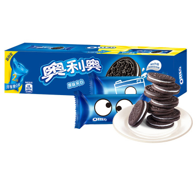 复购-亿滋奥利奥原味夹心饼干116g早餐饼干休闲小零食原味116g
