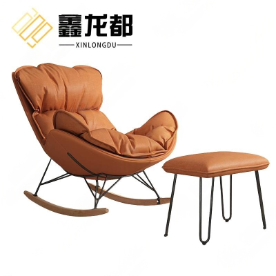 鑫龙都沙发+脚踏单人位套