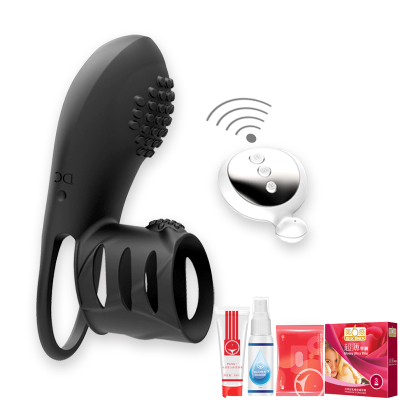 久兴(JEUSN)震动锁精环男用振动高潮神器持久防射振动套男性成人性用品男女共用夫妻房事隐形套环情趣用具