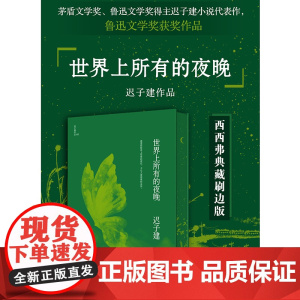 西西弗书店 世界上所有的夜晚刷边版 茅盾文学奖、鲁迅文学奖得主迟子建小说代表作鲁迅文学奖获奖作品