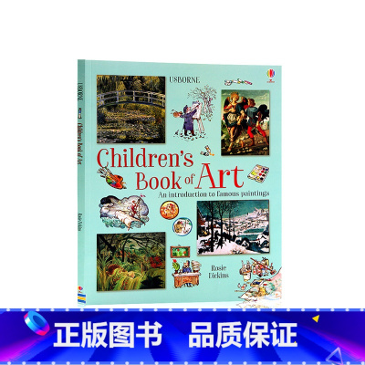 [正版]进口英文原版 Children's Book of Art 我的艺术欣赏书 儿童艺术百科全书 少儿艺术科普绘画