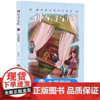 神龙寻宝队3古国铜铃漫游中国历史谷清平汤小团藏在国宝里的故事书冒险童话消失的国宝穿越小学生四五六年级课外书读