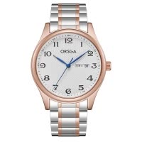 ORSGA手表男简约男士手表双日历时尚休闲经典学生男表石英表腕表8818G
