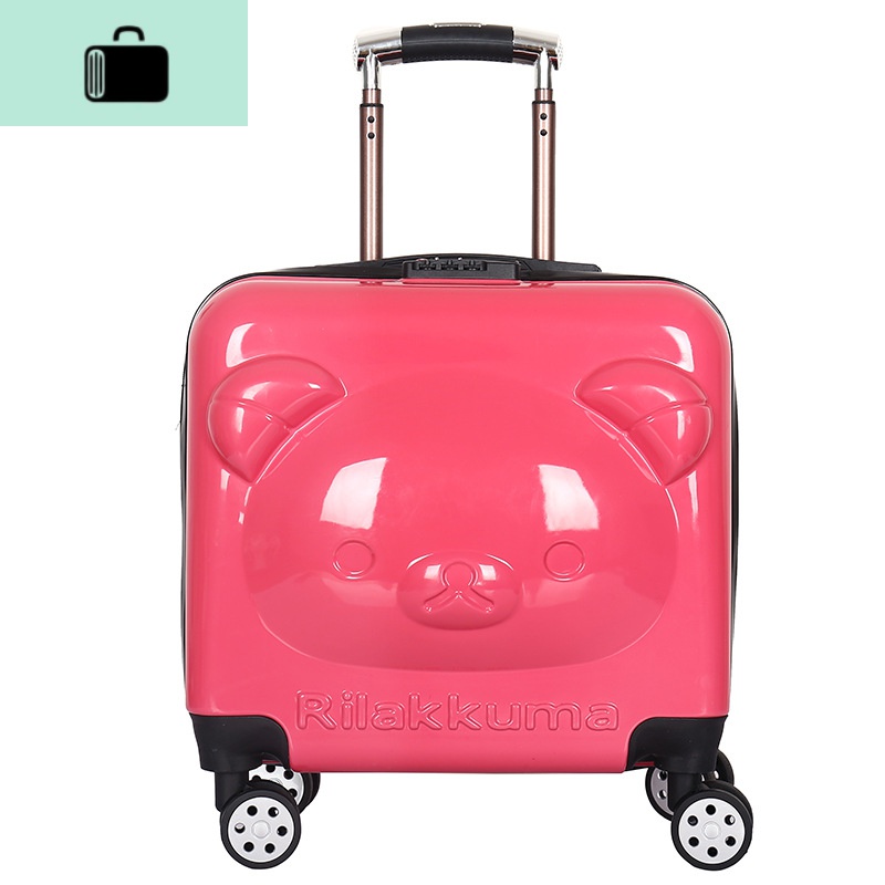 儿童卡通拉杆箱万向轮登机箱子男女18寸20密码箱可坐小型号旅行箱NEW LAKE