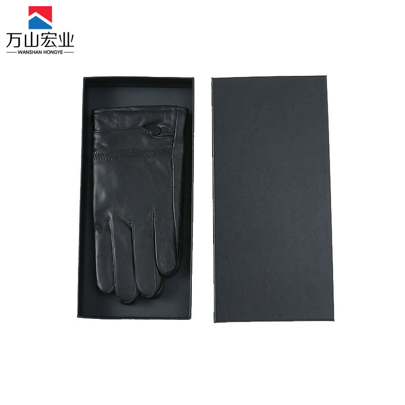 万山宏业 绵羊皮手套加绒WD23T/副