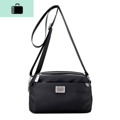 妈妈斜挎包女防水尼龙牛津布帆布中老年单肩包中年休闲迷你小包包NEW LAKE女士单肩包