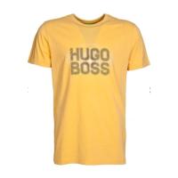 Hugo boss奢侈品服饰男徽标细节T恤 TEE250282246-833 七夕情人节礼物