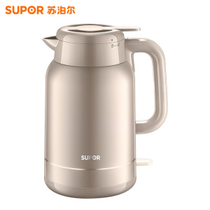 苏泊尔(SUPOR) 电热水壶1.5升大容量电水壶智能家用多功能 316L不锈钢真空恒温保温SW-15J01ZK