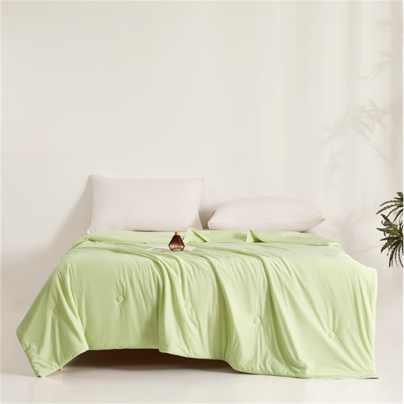 怡莲凉感丝夏被YL-829单人床空调被多巴胺色可选150*200CM