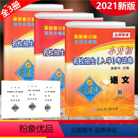 [正版]全3册2021新版 孟建平小升初名校招生入学考试卷 语文数学英语 小学升初中入学分班六下总复习测试卷小考必做真