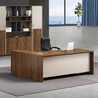 域赢办公桌老板桌简约现代总裁桌经理主管桌大班台2米