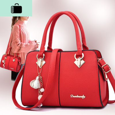 女包2020新款潮手提包春季百搭韩版女士包包时尚拼接单肩斜挎大包NEW LAKE女士单肩包