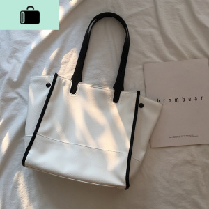 2019秋上新韩版翅膀包轻便大容量蝙蝠大包百搭单肩手提托特包女NEW LAKE女士单肩包