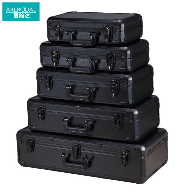 爱路达 铝合金工具箱仪表仪器收纳箱 格子棉(68*32*18)/个