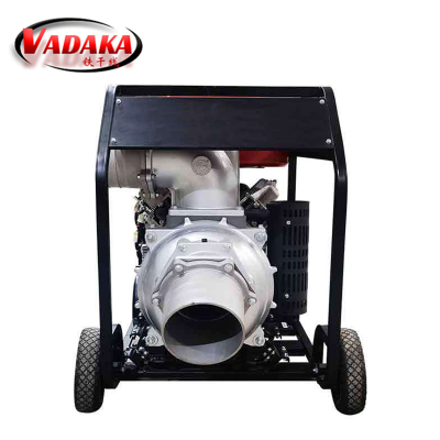 VADAKA汽油应急防汛高扬程森林消防双缸污水泵电启动8寸2v80/台