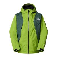 THE NORTH FACE25新款男士冲锋衣轻量透气防风保暖连帽插肩户外运动外套户外夹克