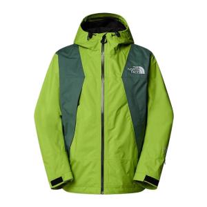 THE NORTH FACE25新款男士冲锋衣轻量透气防风保暖连帽插肩户外运动外套户外夹克