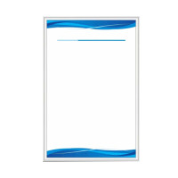 晨以橙 办公室工作职责制度牌 40x60cm 张