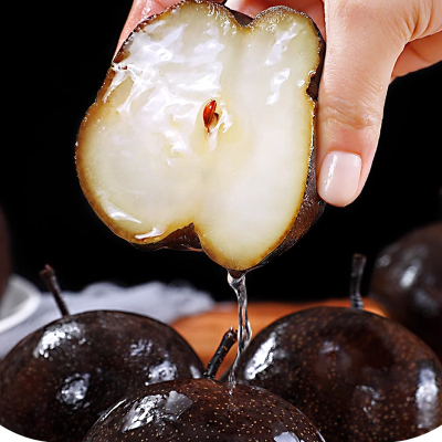 顺丰快递[熊猫鸟]冻梨 净重5斤 单果300g+ 净重东北特产梨子花盖梨冻秋梨大黑梨苹果梨新鲜水果当季整箱