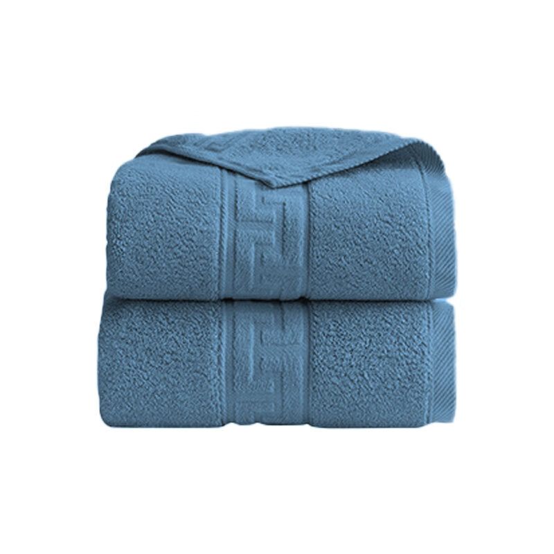 江小果ST雅尚浴巾蓝色70*140CM条