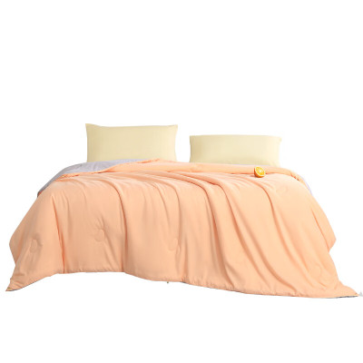 富安娜 净柔夏被月光漫步203*229cm370g单位:床 浅橙色