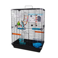 2025新款大号鹦鹉鸟笼子繁殖豪华别墅特大型玄凤活鸟虎皮非不锈钢