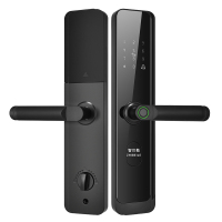 智贝勒V1Pro半自动指纹密码蓝牙开锁门铃码对讲智能锁