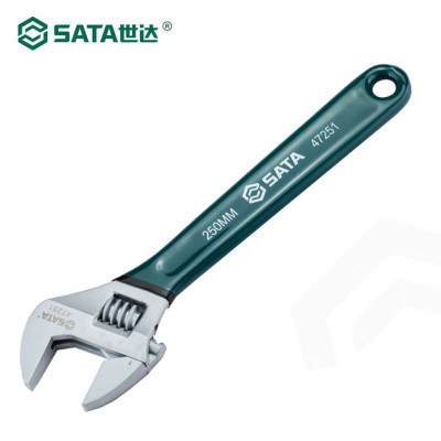 世达(SATA)47255 沾塑欧式活动扳手24