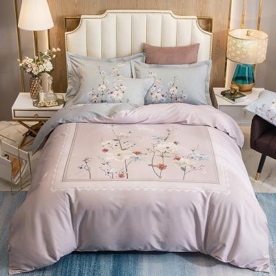 美帮汇四件套全棉全棉床单被套学生宿舍三件套单双人床上用品被罩套件