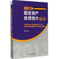 音像2013年固定资产统计年报统计局 编