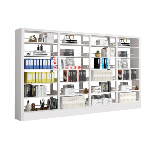 慧采云 钢制书架学校图书馆书店书籍室阅览室双面书架资料架双面一列四组