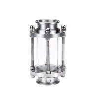 盛京联硕304不锈钢快装玻璃管道视镜Φ19卡盘50.5 台