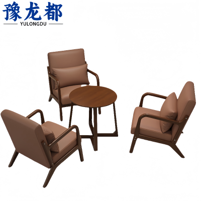 豫龙都 洽谈桌椅 三人位 套