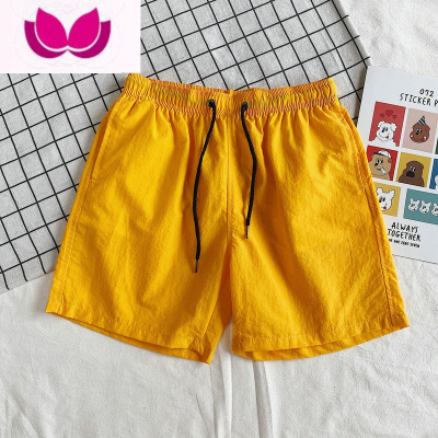 七斓网红短裤子男夏季薄款五分裤休闲运动裤韩版修身显瘦沙滩裤篮球裤