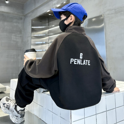 儿童装男童秋装卫衣套装新款春秋款大童秋季男孩运动帅气时髦