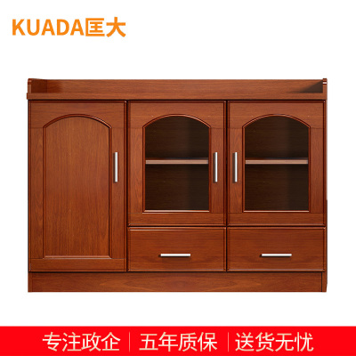 匡大茶水柜油漆茶水柜三门1.2米茶水柜办公柜储物柜茶水柜 KDT174