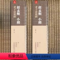[正版]共2本 全文 赵孟頫小楷老子道德经原碑原帖 赵孟俯小楷 书法临摹繁体旁注 弘藴轩编 碑帖近距离临帖摹字练习卡册