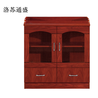 洛苏通盛胡桃色餐边柜简约茶水柜二门800*400*860常规款