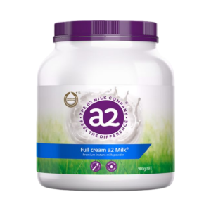 保税-澳洲a2紫吨吨成人高钙全脂奶粉900g/罐装 新西兰原产冲饮 学生青少年老人女士成人孕妇通用高钙奶粉
