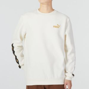 PUMA彪马卫衣男装新款户外运动服舒适保暖套头衫宽松休闲服674346-65 ZP