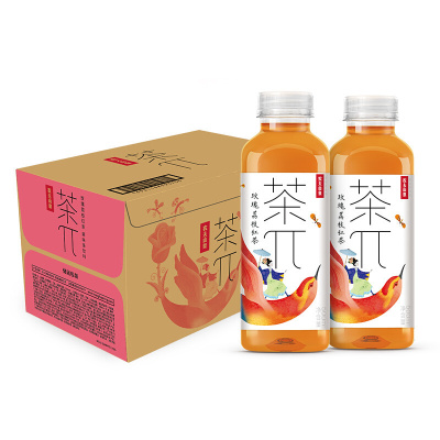 农夫山泉茶派玫瑰荔枝红茶500ml*15瓶整箱装茶π茶饮料默认尺寸默认尺寸