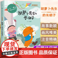 王一梅飞翔经典童话系列 胡萝卜先生的长胡子注音版 童话故事 小学生一二年级课外书必读经典书目三年级阅读书籍儿童读物