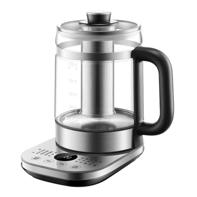 苏泊尔(SUPOR)养生壶1.5L煮茶器花茶壶电水壶烧水壶电热水壶开水壶保温煮茶壶玻璃电茶壶SW-15Y05
