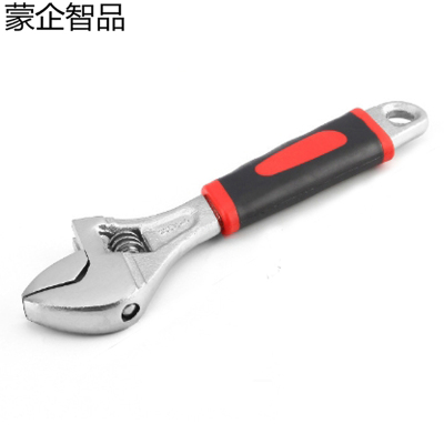 蒙企智品 黑红色胶柄扳手 12寸/把