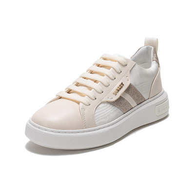 BALLY巴利女士织物配皮系带休闲运动鞋MAXIMTW