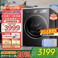 小天鹅(LittleSwan)滚筒洗衣机全自动家用[小乌梅3.0SE版 TG10VE40SE]以旧换新 10公斤一级能效